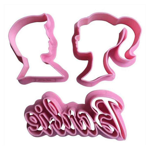 Barbie Face Cookie Cutters
