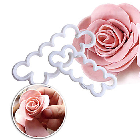 Plastic Easiest Rose Ever Cutters