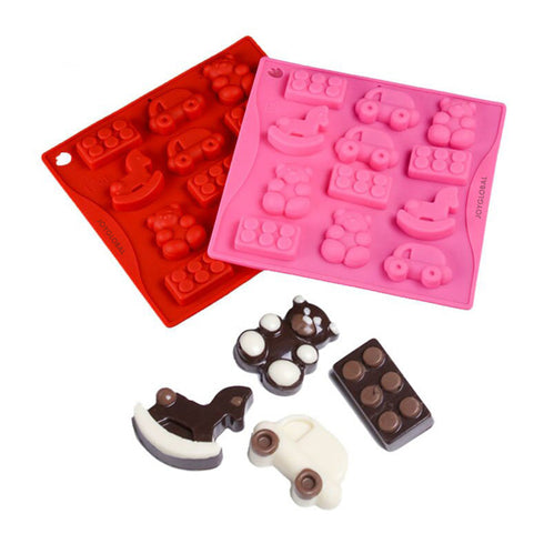 Trojan Horse lego Car Bear Chocolate Mould