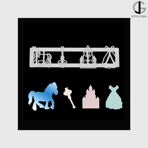 JoyGlobal Fairytale Motifs Plastic Cutter