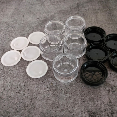 15 Grams Round Lip Balm Jar - 5 Pieces