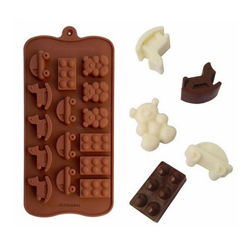 Silicone Car Bear Horse Mould