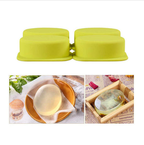 Oval Shape Silicone Mould - 120 Grams