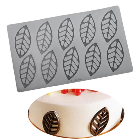 Silicone Leaf Garnishing Mould