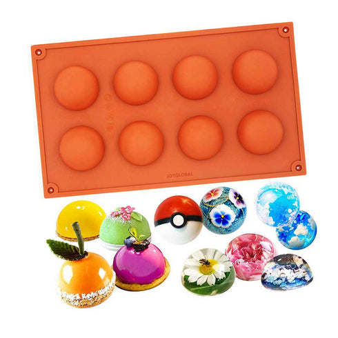 Silicone Half Sphere Mould - Diameter 6 CM