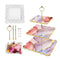 Silicone Set of 3 Multiple Sizes Square Resin Moulds - with Hardware Fittings