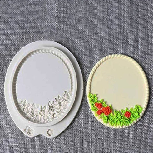 Silicone Vintage Frame Mould