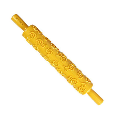 Flower Embossed Rolling Pin