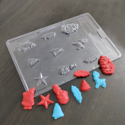 Cacao Christmas Theme PVC Mould