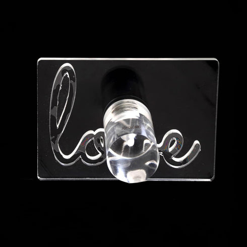 Acrylic “Love” Stamp