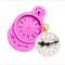Silicone Clock Shape Mould