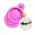 Silicone Clock Shape Mould