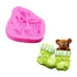 Silicone Baby Socks Bear Shaped Mould