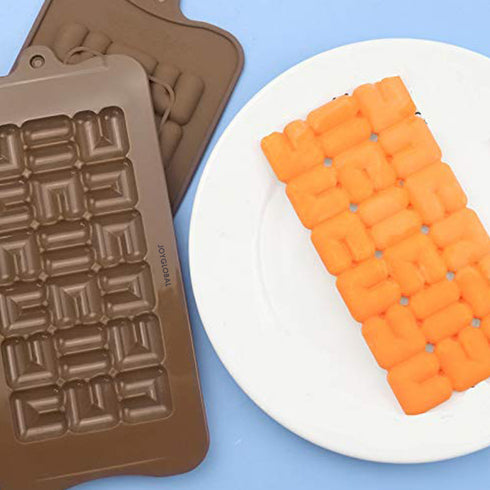 Silicone Designer Chocolate Bar Mould - 100 Grams