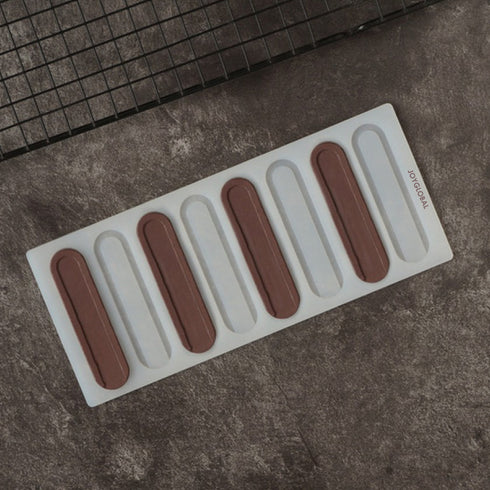 Silicone Oval Garnish Mould for Cakes & Chocolates