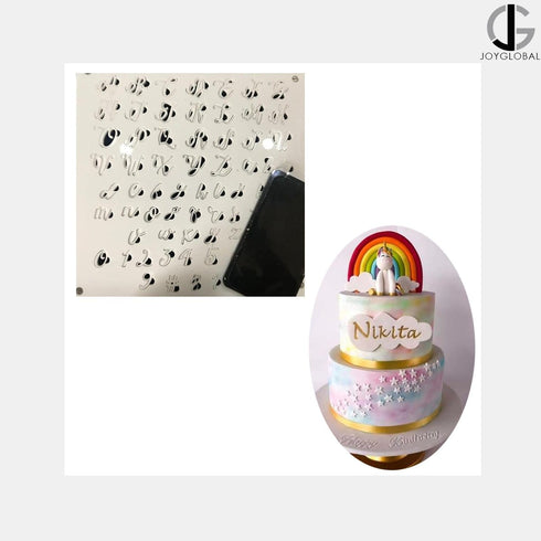 A-Z Alphabet Letter and 0-9 Number Cutter Set