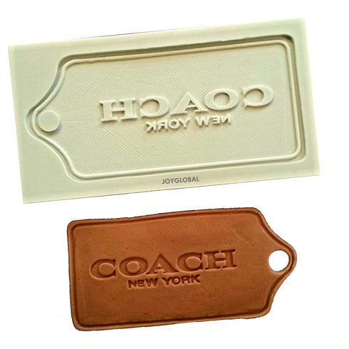 Silicone Coach Tag Mould