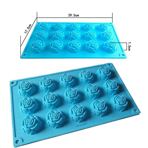 Silicone Rose Chocolate Mould