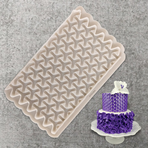 Silicone Tri Weave Onlay Mould