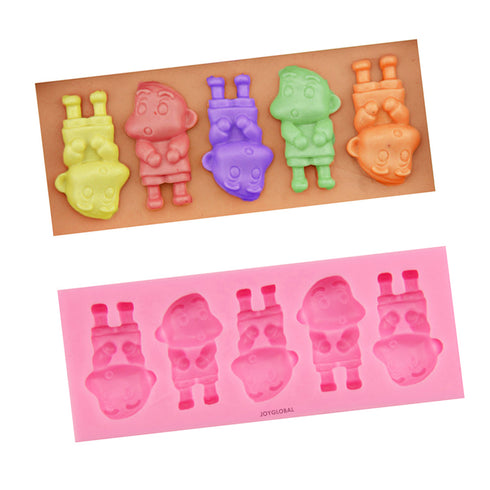 Silicone Shin Chan Cartoon Mould