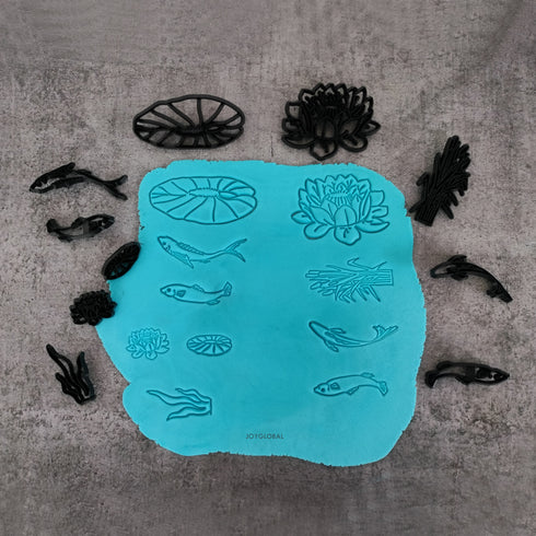 Lotus Pond Theme Shape Patchwork Cutter
