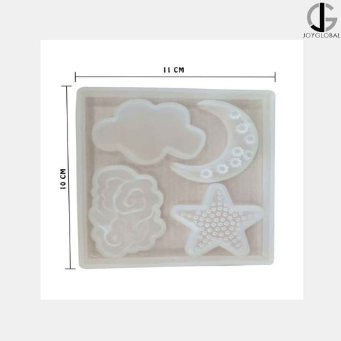 JoyGlobal Star, Moon, Cloud Chocolate Mould