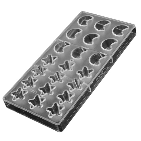 Polycarbonate Moon and Star Mould - 7 Grams