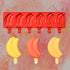 Silicone Banana Fruit Themed Popsicle Mould
