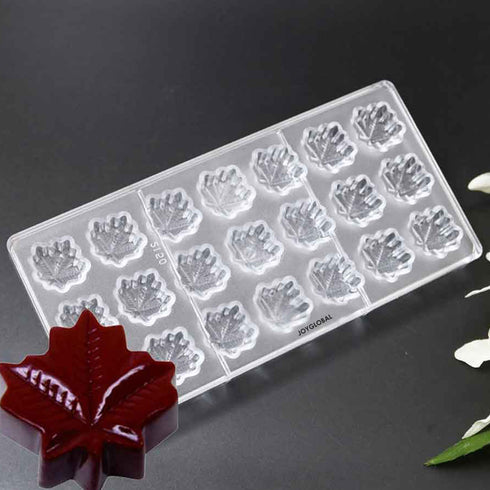 Polycarbonate Maple Leaf Professional Mould - 10 Grams