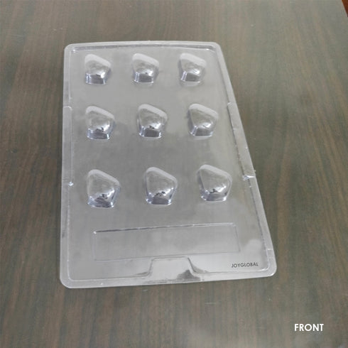 Cacao Strawberry Shape PVC Chocolate Mould