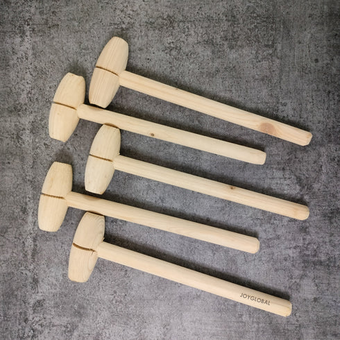 Pinata Wooden Hammer - Set of 5 Pieces