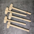 Pinata Wooden Hammer - Set of 5 Pieces