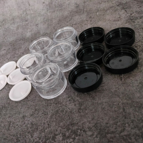 15 Grams Round Lip Balm Jar - 5 Pieces