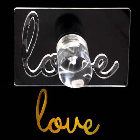 Acrylic “Love” Stamp