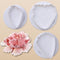 Veined Peony Plunger Cutter Set