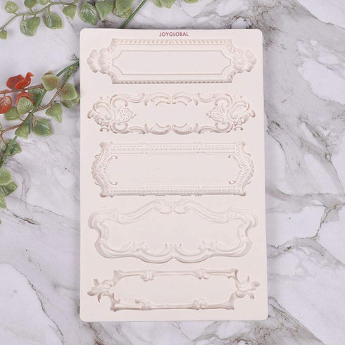 Silicone Name Frame Mould