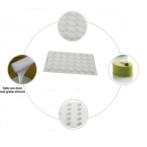 Silicone Oval Shape Mould