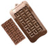 Silicone Designer Chocolate Bar Mould - 100 Grams