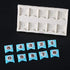 Silicone Bunting Number Mould