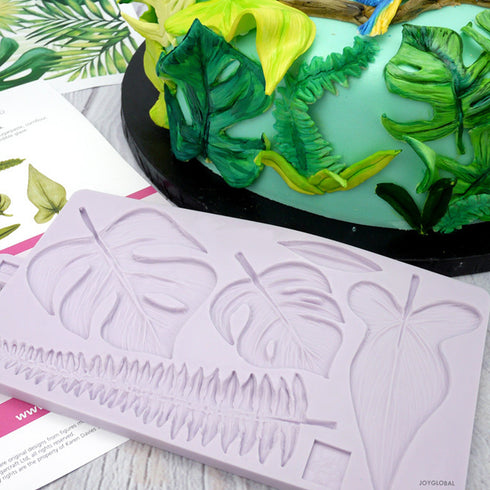 Silicone Tropical Leaf Mould
