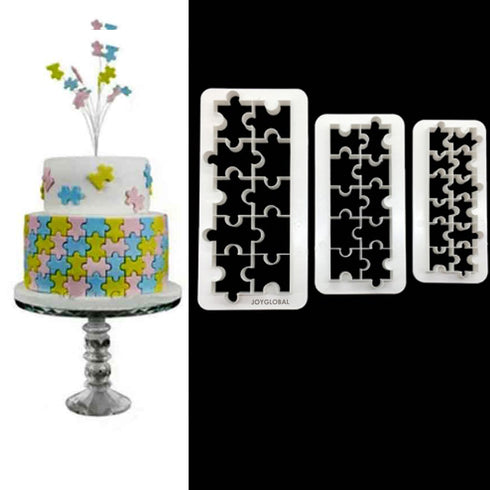 3 Pieces Puzzle Multi Cutter