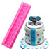 Silicone Buttons Strip Lace Mould