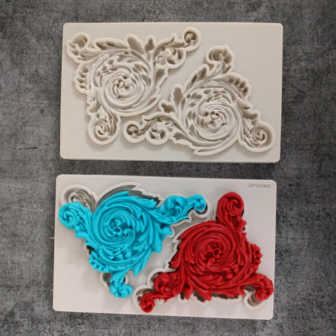 Silicone Vintage Embossed Mould