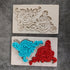 Silicone Vintage Embossed Mould