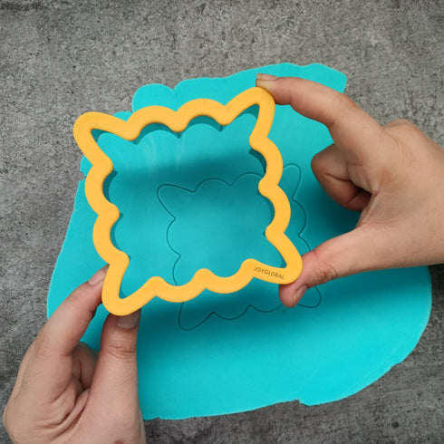 Square Shape Cookie Dough Cutter