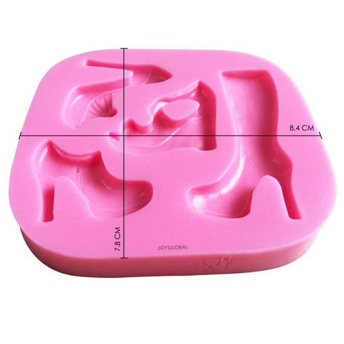 Silicone High Heel Shoes Mould