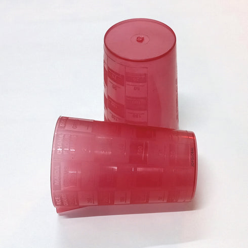 Measuring Glass Grams, Litre,Measuring Glass ( Color Red )