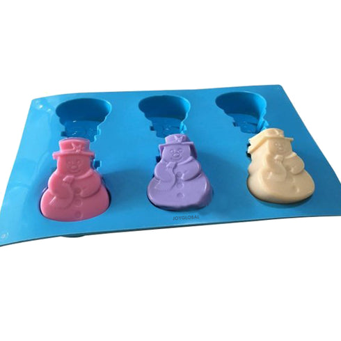 Silicone Christmas Snowman Mould