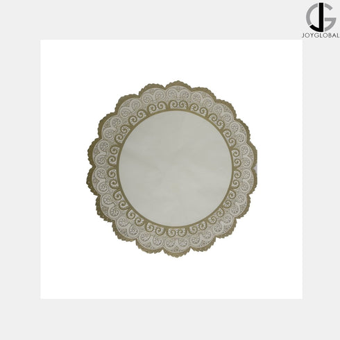 JoyGlobal Lace Paper Doilies Liner 16.5"