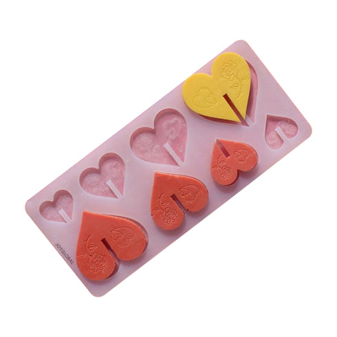 Silicone Heart Cake Mould - Easy Garnishing & Decoration